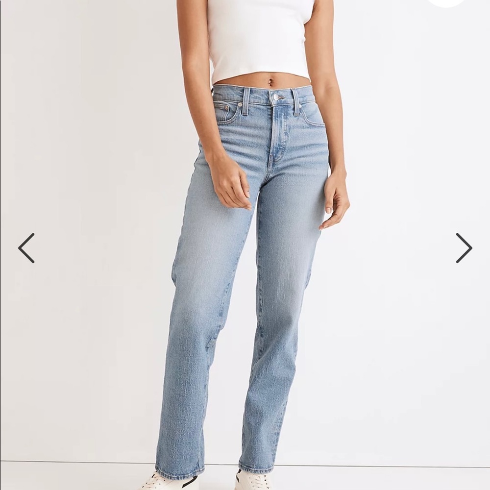 NWT Madewell - The Mid-Rise Perfect Vintage Straight Jean